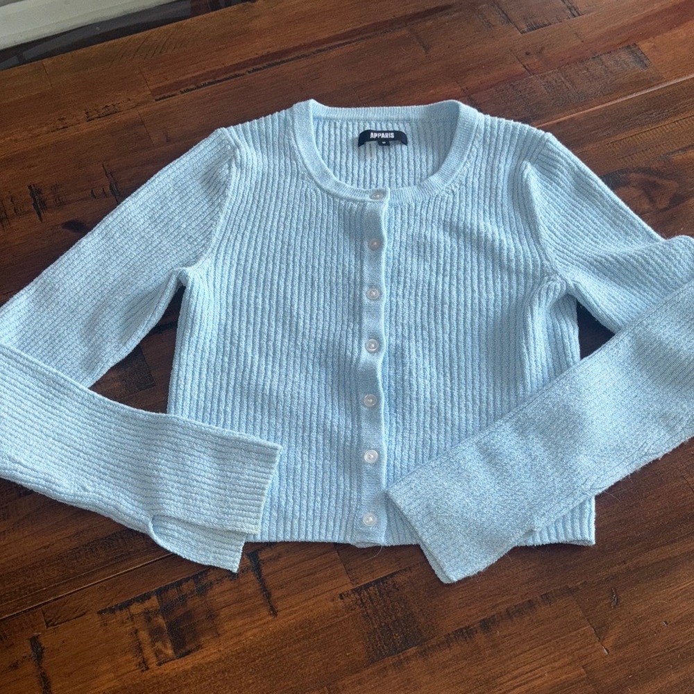 Apparis Blue Cardigan